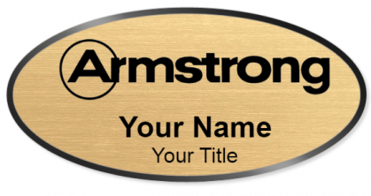 Custom name badges for Armstrong World Industries