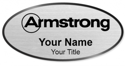 Custom name badges for Armstrong World Industries