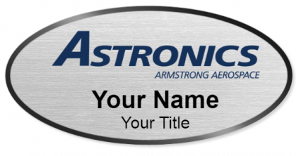 Custom name badges for Astronics