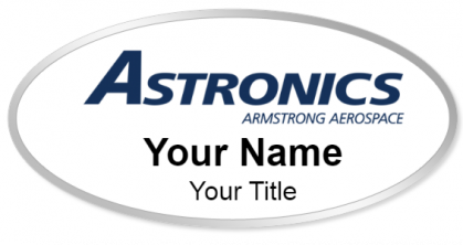 Custom name badges for Astronics