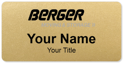 Custom name badges for Berger Moving