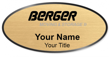 Custom name badges for Berger Moving