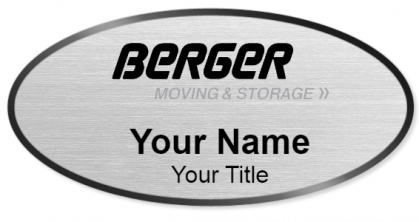 Custom name badges for Berger Moving