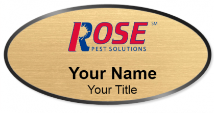 Custom name badges for Rose Pest Control