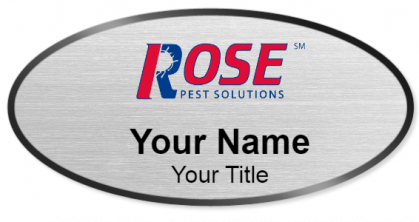 Custom name badges for Rose Pest Control