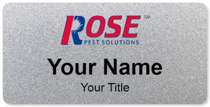 Custom name badges for Rose Pest Control
