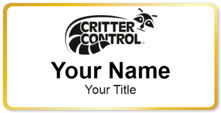 Custom name badges for Critter Control