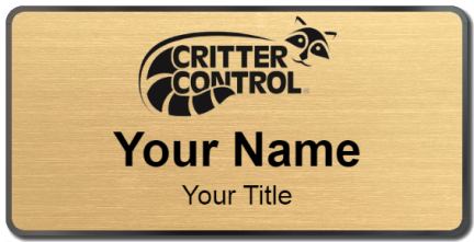 Custom name badges for Critter Control