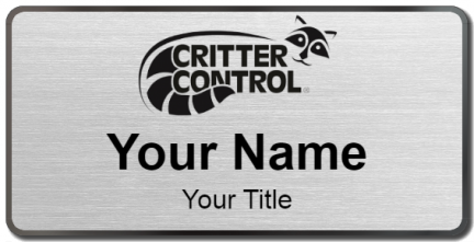Custom name badges for Critter Control