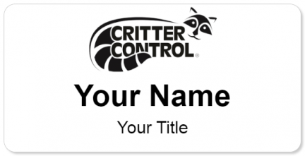 Custom name badges for Critter Control