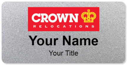 Custom name badges for Crown Relocations
