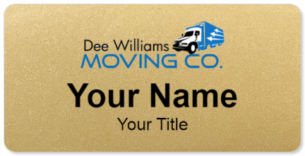 Dee Williams Moving Company Template Image