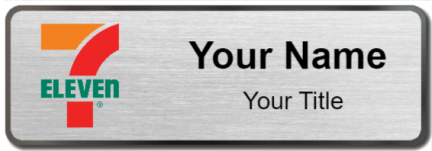 Custom name badges for 7Eleven