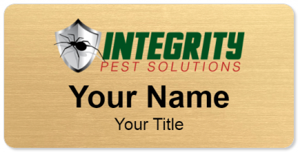 Custom name badges for Integrity Pest Solutions