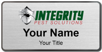 Custom name badges for Integrity Pest Solutions
