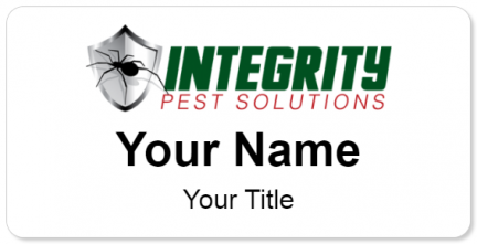 Custom name badges for Integrity Pest Solutions