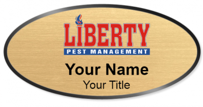 Custom name badges for Liberty Pest Management