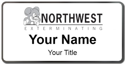 Custom name badges for Northwest Exterminating
