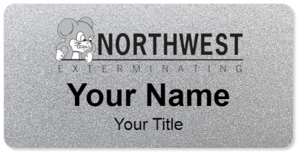 Custom name badges for Northwest Exterminating