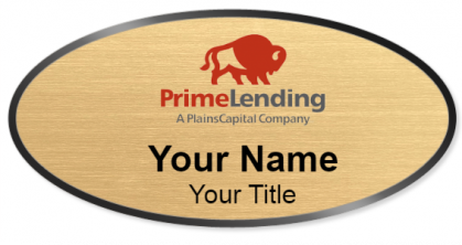 Custom name badges for Prime Lending