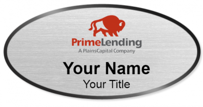Custom name badges for Prime Lending