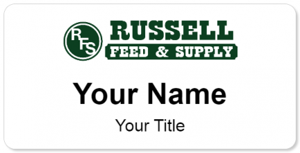 Russell Feed & Supply Template Image