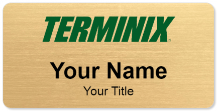 Custom name badges for Terminix