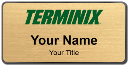 Custom name badges for Terminix
