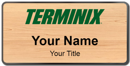 Custom name badges for Terminix
