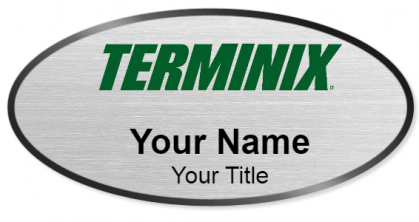 Custom name badges for Terminix
