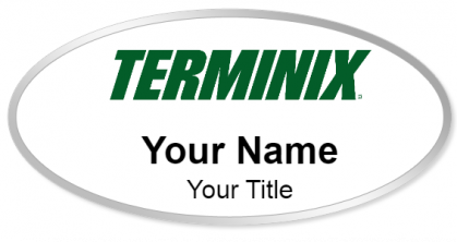 Custom name badges for Terminix