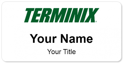 Custom name badges for Terminix