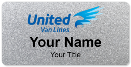 Custom name badges for United Van Lines