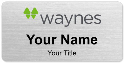 Custom name badges for Waynes Pest Control