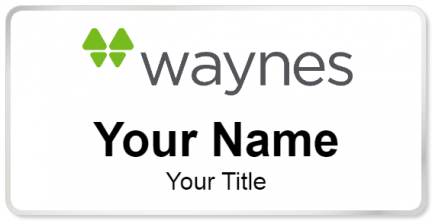 Custom name badges for Waynes Pest Control