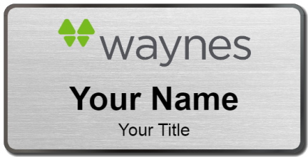 Custom name badges for Waynes Pest Control
