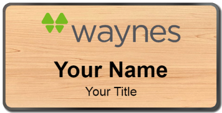 Custom name badges for Waynes Pest Control