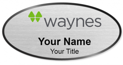 Custom name badges for Waynes Pest Control