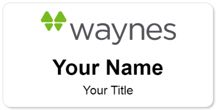 Custom name badges for Waynes Pest Control