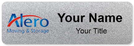 Custom name badges for Alero Moving & Storage
