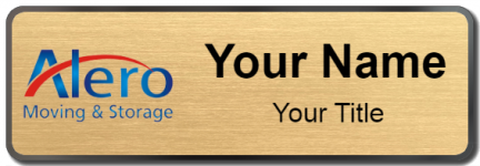 Custom name badges for Alero Moving & Storage