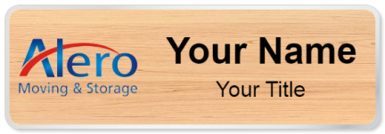 Custom name badges for Alero Moving & Storage
