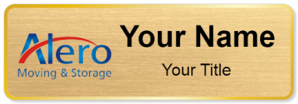 Custom name badges for Alero Moving & Storage