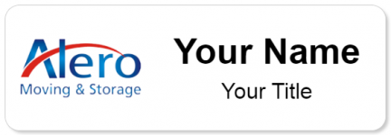 Custom name badges for Alero Moving & Storage