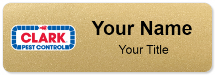 Custom name badges for Clark Pest Control