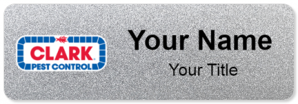 Custom name badges for Clark Pest Control