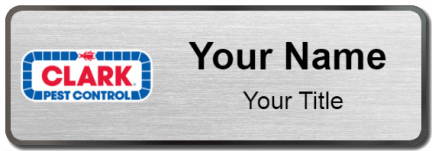 Custom name badges for Clark Pest Control