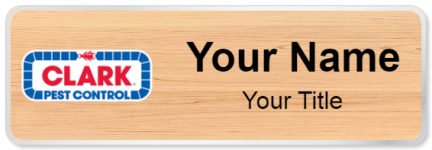 Custom name badges for Clark Pest Control