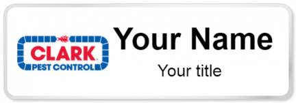 Custom name badges for Clark Pest Control