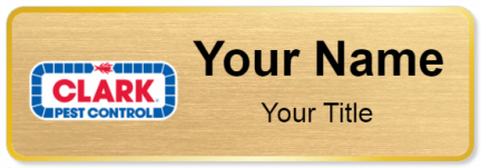 Custom name badges for Clark Pest Control